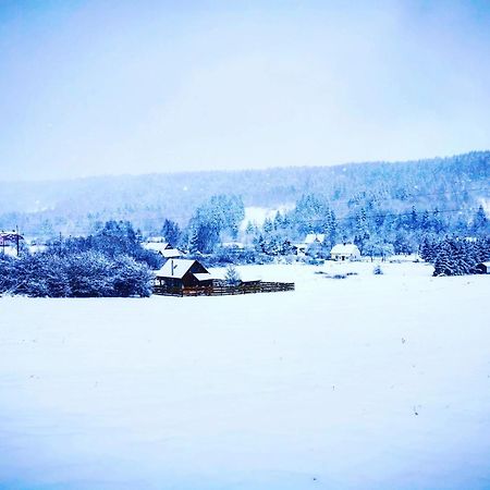 Legowisko Bieszczady Villa Ropienka ภายนอก รูปภาพ